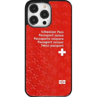 Coque iPhone 14 Pro Max - Swiss Passport