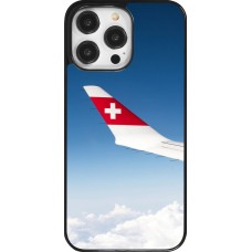 iPhone 14 Pro Max Case Hülle -  Schweizer Nationalfeiertag Sky Swiss Flag