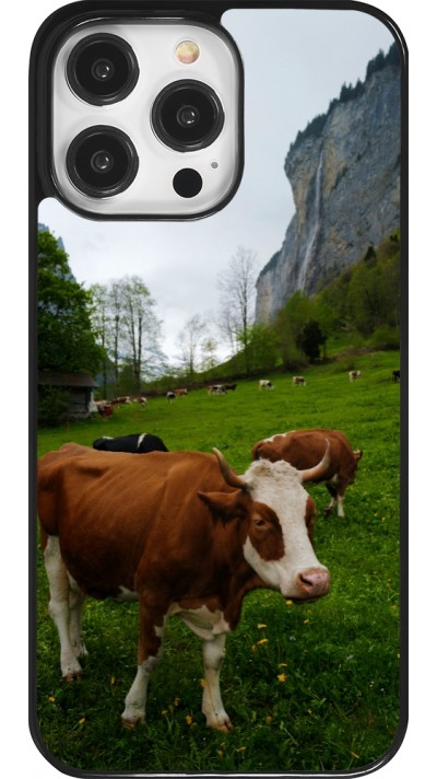 iPhone 14 Pro Max Case Hülle -  Nationalfeiertag Schweiz Kühe