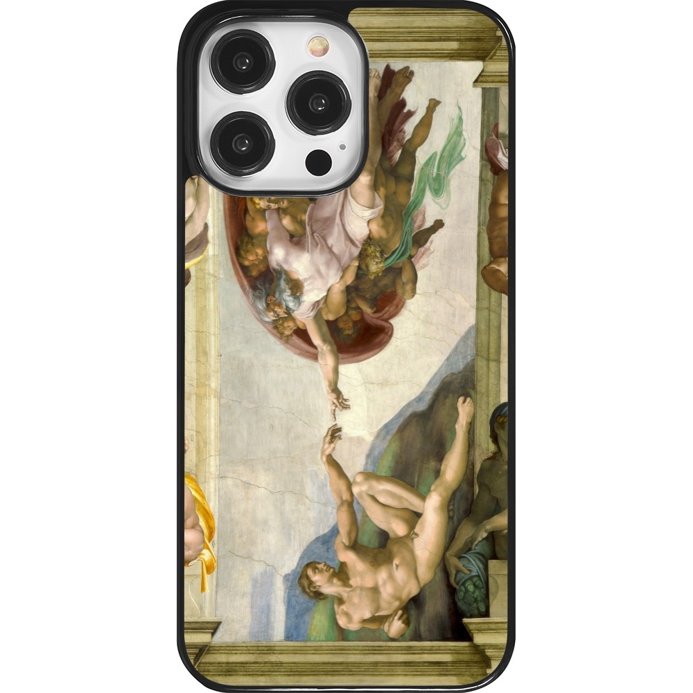 iPhone 14 Pro Max Case Hülle - Kunstbild - Die Erschaffung Adams - Michelangelo