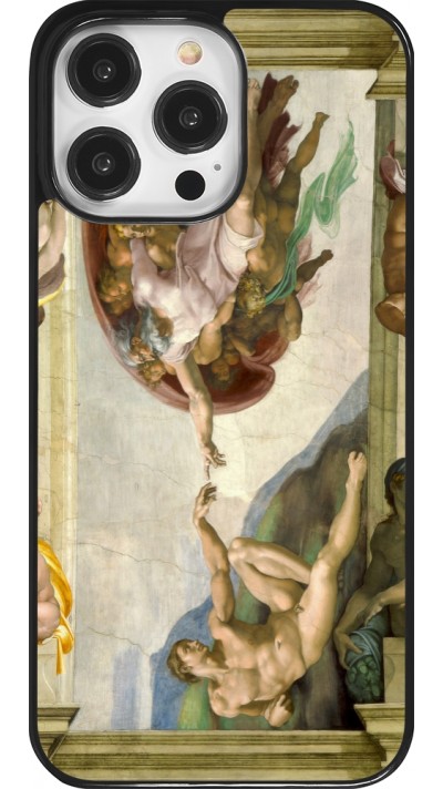 iPhone 14 Pro Max Case Hülle - Kunstbild - Die Erschaffung Adams - Michelangelo