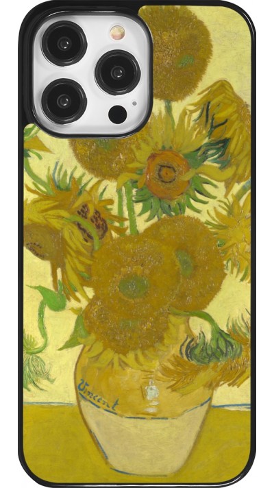 iPhone 14 Pro Max Case Hülle - Kunstbild - Sonnenblumen  - Van Gogh