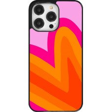 iPhone 14 Pro Max Case Hülle - Valentine 2024 heart gradient
