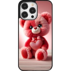 Coque iPhone 14 Pro Max - Valentine 2024 Ourson rose