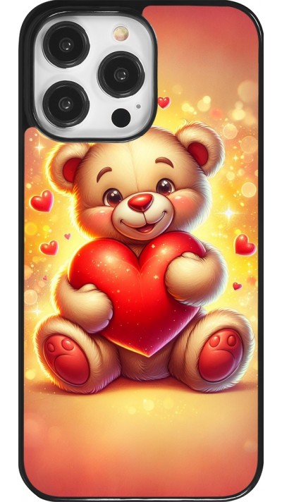 Coque iPhone 14 Pro Max - Valentine 2024 Teddy love