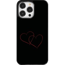 iPhone 14 Pro Max Case Hülle - Valentine 2023 attached heart