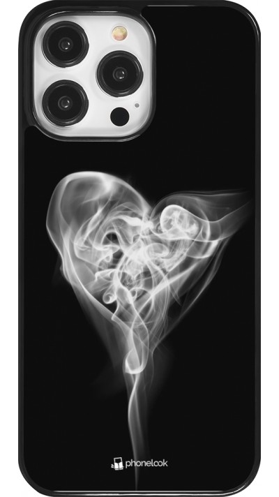 iPhone 14 Pro Max Case Hülle - Valentine 2022 Black Smoke