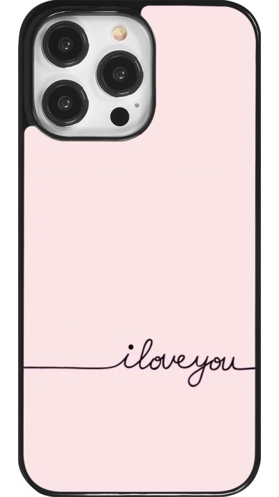 iPhone 14 Pro Max Case Hülle - Valentine 2023 i love you writing