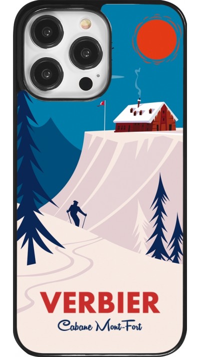 Coque iPhone 14 Pro Max - Verbier Cabane Mont-Fort