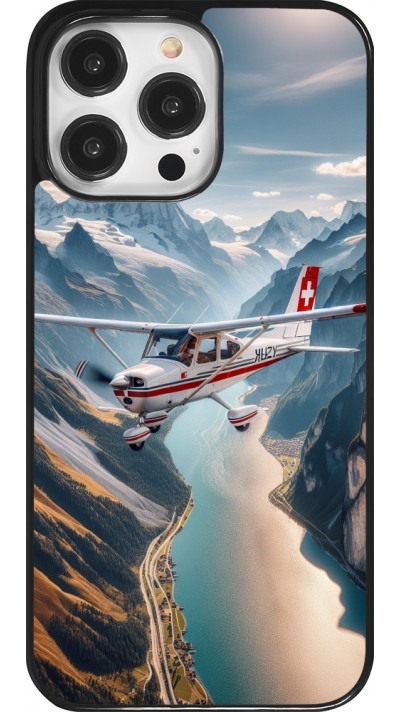Coque iPhone 14 Pro Max - Vol Alpin Suisse