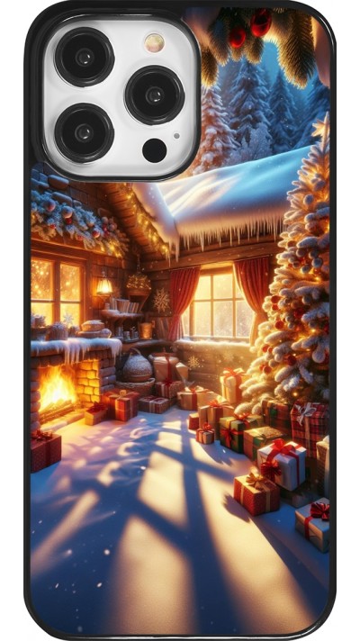 iPhone 14 Pro Max Case Hülle - Weihnachten Chalet Feerie