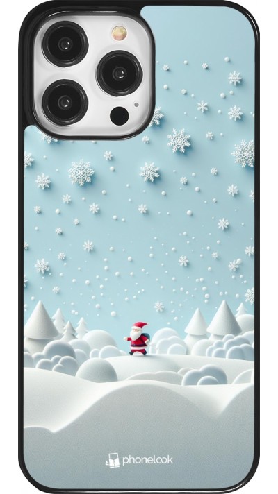 iPhone 14 Pro Max Case Hülle - Weihnachten 2023 Kleiner Vater Schneeflocke