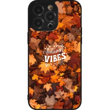 iPhone 14 Pro Max Case Hülle - Silikon schwarz Autumn 25 Autumn vibes