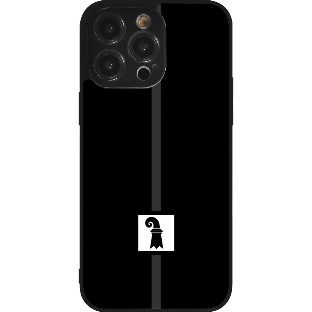 Coque iPhone 14 Pro Max - Silicone rigide noir Canton BS noir