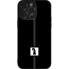 Coque iPhone 14 Pro Max - Silicone rigide noir Canton BS noir