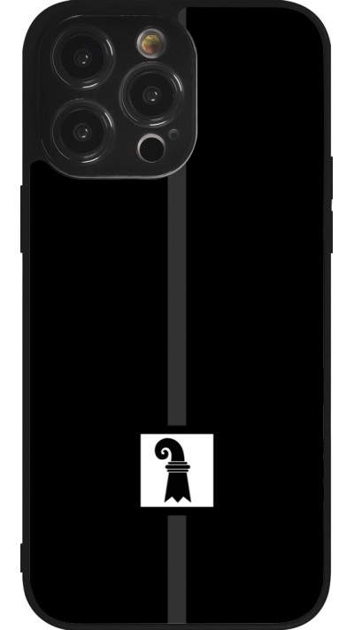 iPhone 14 Pro Max Case Hülle - Silikon schwarz Kanton BS schwarz