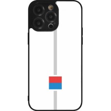 iPhone 14 Pro Max Case Hülle - Silikon schwarz Kanton TI weiss