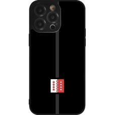 iPhone 14 Pro Max Case Hülle - Silikon schwarz Kanton VS schwarz