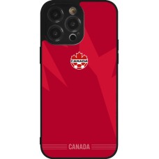 iPhone 14 Pro Max Case Hülle - Silikon schwarz Kanada 2026 personalisierbares Fussballtrikot