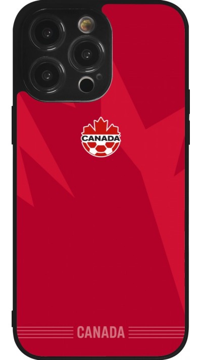iPhone 14 Pro Max Case Hülle - Silikon schwarz Kanada 2026 personalisierbares Fussballtrikot