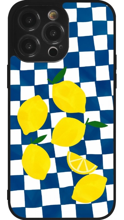 iPhone 14 Pro Max Case Hülle - Silikon schwarz Illustration lemons 2026