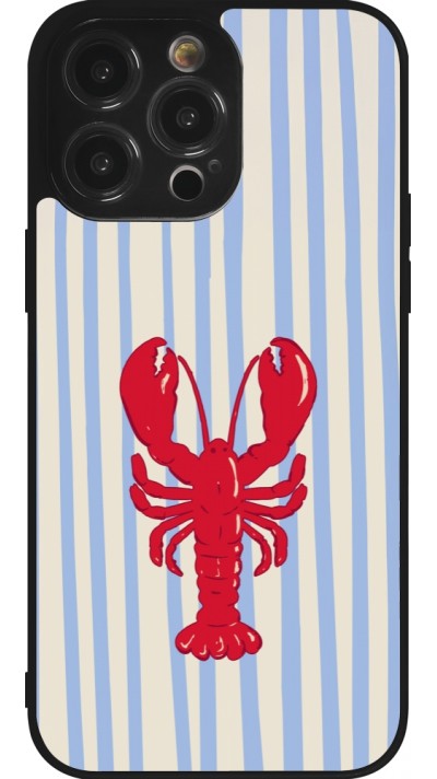 Coque iPhone 14 Pro Max - Silicone rigide noir Red lobster 2026