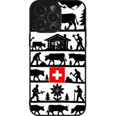 iPhone 14 Pro Max Case Hülle - Silikon schwarz Poya Schweiz 1