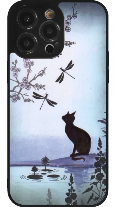 Coque iPhone 14 Pro Max - Silicone rigide noir Spring 19 12