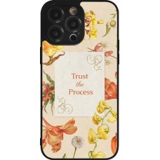 iPhone 14 Pro Max Case Hülle - Silikon schwarz Trust the process Spring 2026