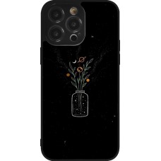 iPhone 14 Pro Max Case Hülle - Silikon schwarz Vase black