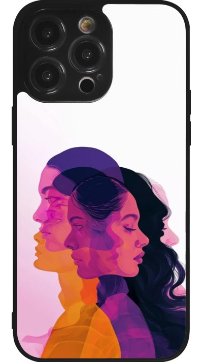 iPhone 14 Pro Max Case Hülle - Silikon schwarz Womens day 2026 10