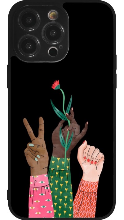 iPhone 14 Pro Max Case Hülle - Silikon schwarz Womens day 2026 2