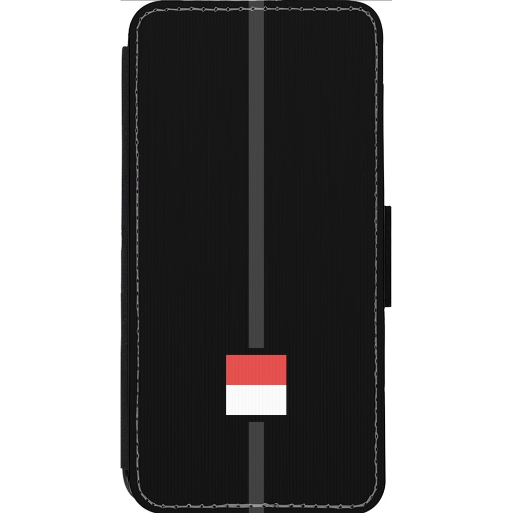 iPhone 14 Pro Max Case Hülle - Wallet schwarz Kanton SO schwarz