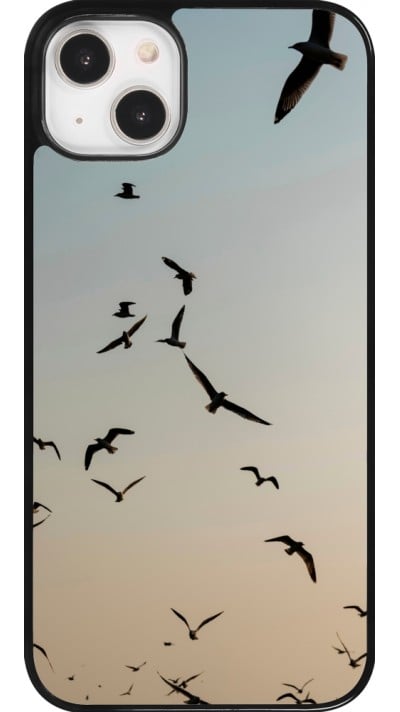 Coque iPhone 14 Plus - Autumn 22 flying birds shadow