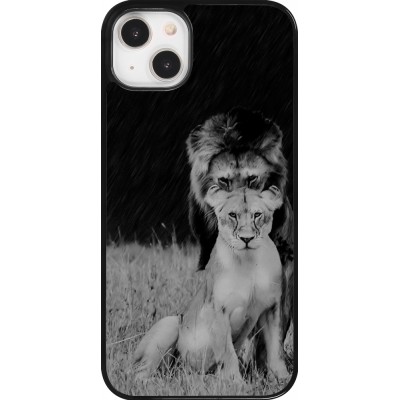 iPhone 14 Plus Case Hülle - Angry lions