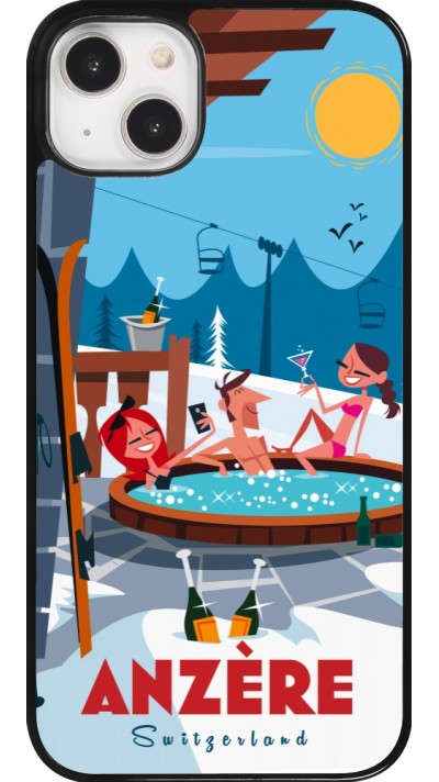 iPhone 14 Plus Case Hülle - Anzère Mountain Jacuzzi