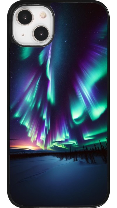 iPhone 14 Plus Case Hülle - Funkelndes Nordlicht