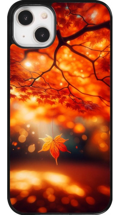 iPhone 14 Plus Case Hülle - Herbst Magisch Orange