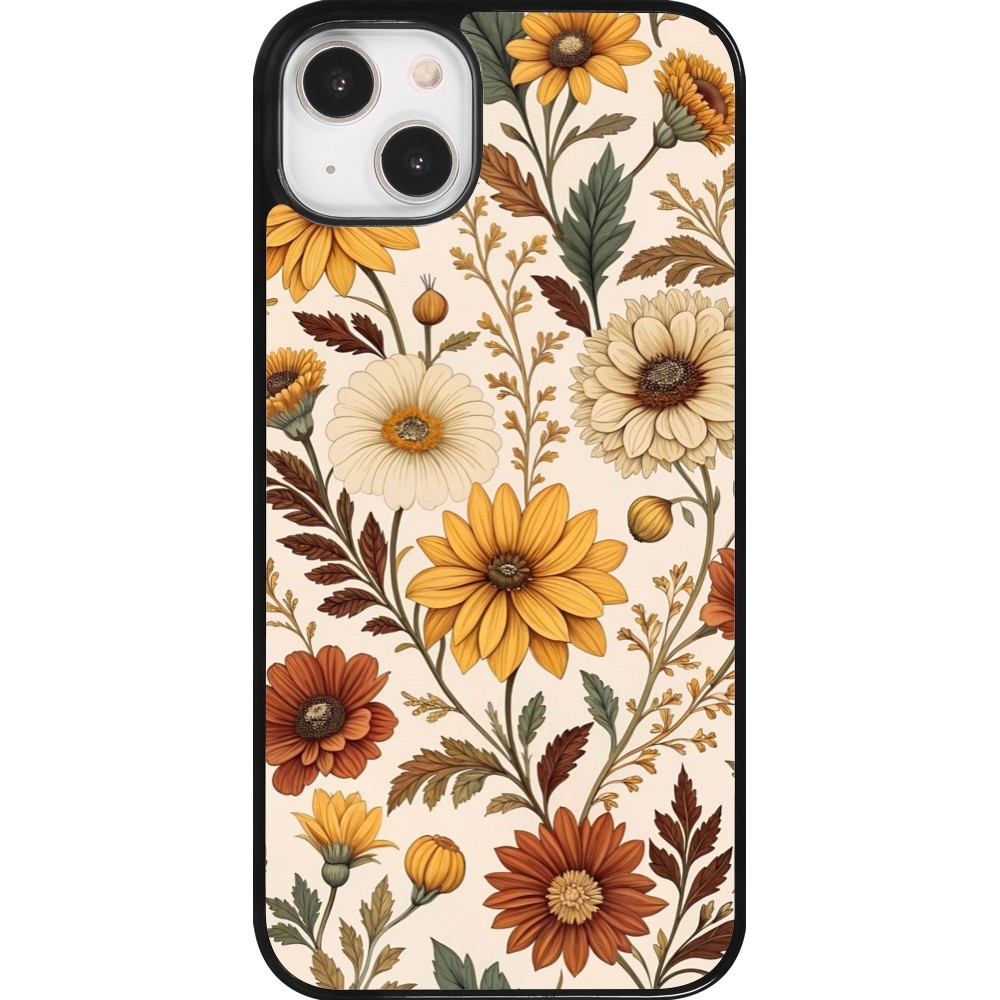 iPhone 14 Plus Case Hülle - Autumn 25 Flower pattern