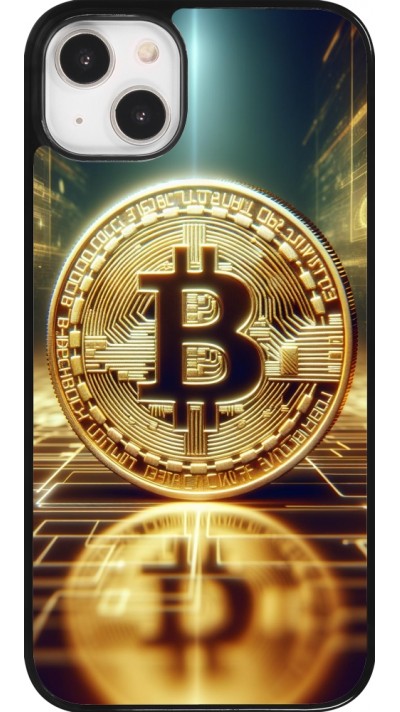 iPhone 14 Plus Case Hülle - Bitcoin Stehen