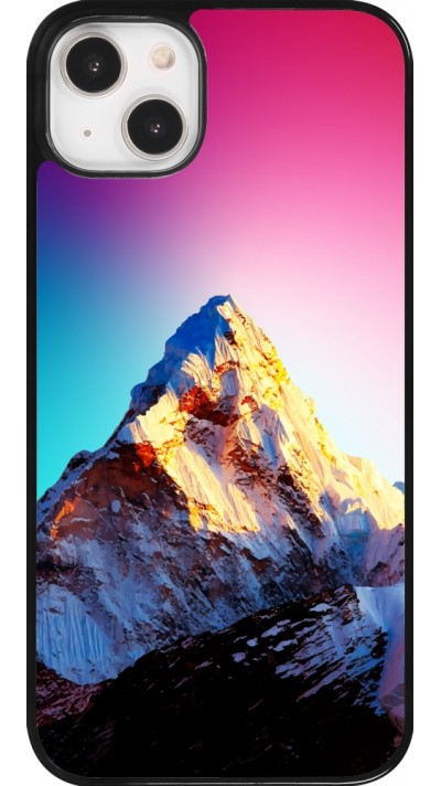 Coque iPhone 14 Plus - Blue Pink Mountain