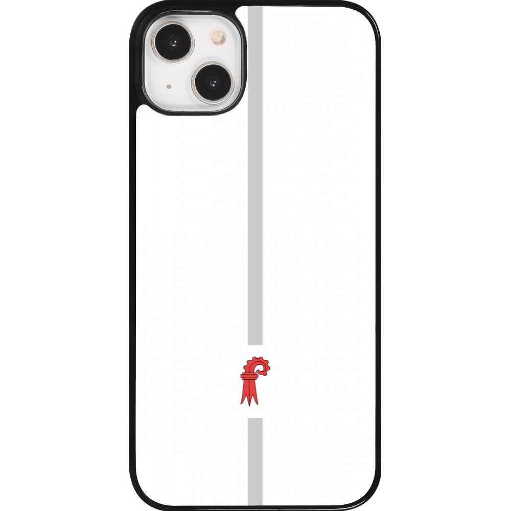 iPhone 14 Plus Case Hülle - Kanton BL weiss