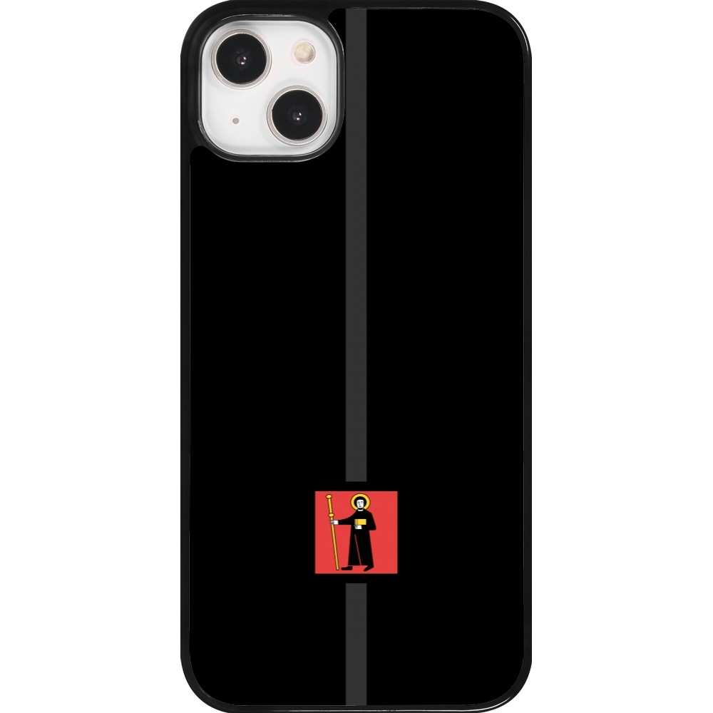 iPhone 14 Plus Case Hülle - Kanton GL schwarz