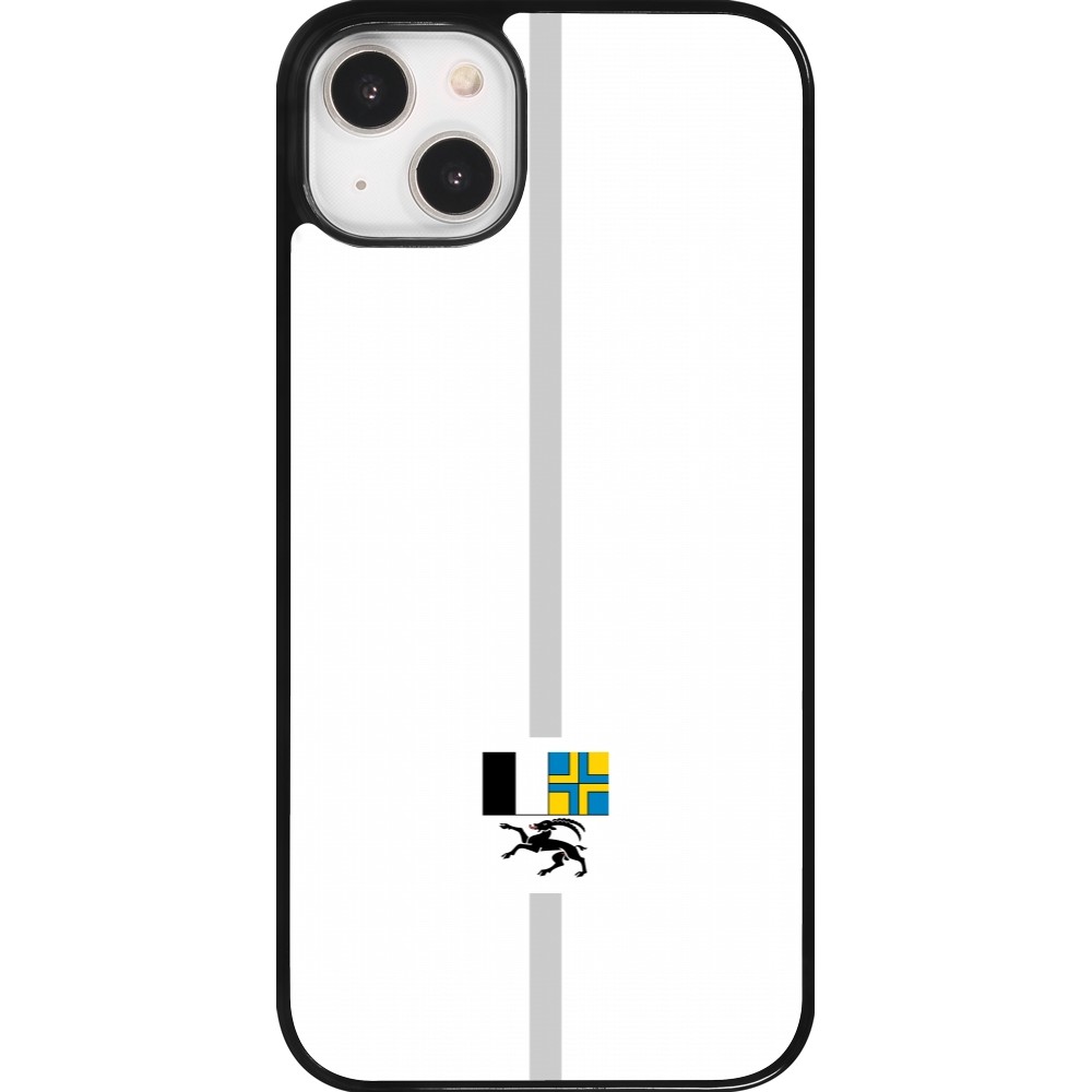 iPhone 14 Plus Case Hülle - Kanton GR weiss