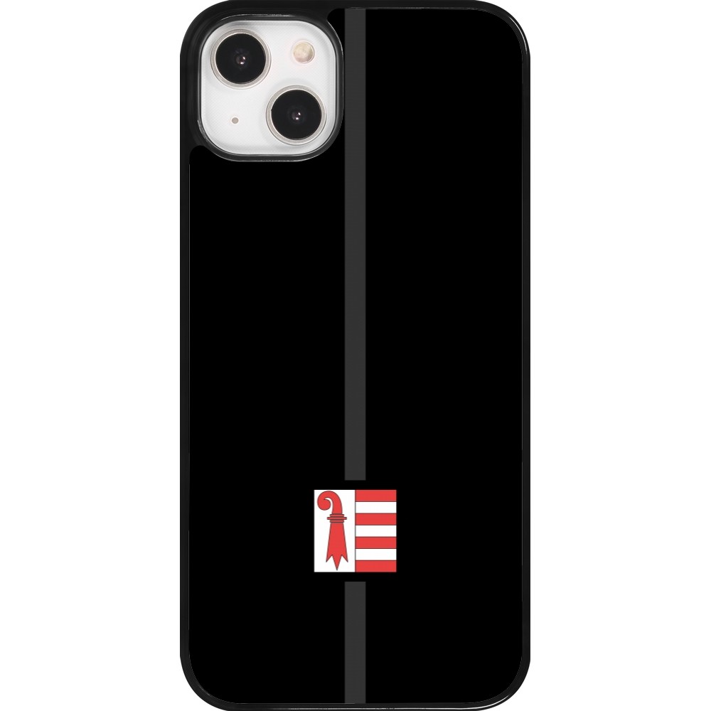 iPhone 14 Plus Case Hülle - Kanton JU schwarz