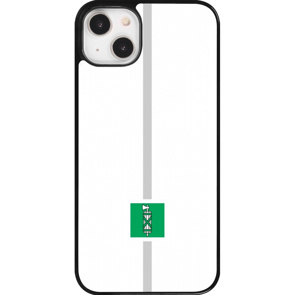 iPhone 14 Plus Case Hülle - Kanton SG weiss