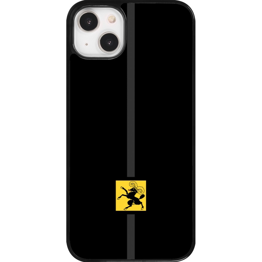 iPhone 14 Plus Case Hülle - Kanton SH schwarz