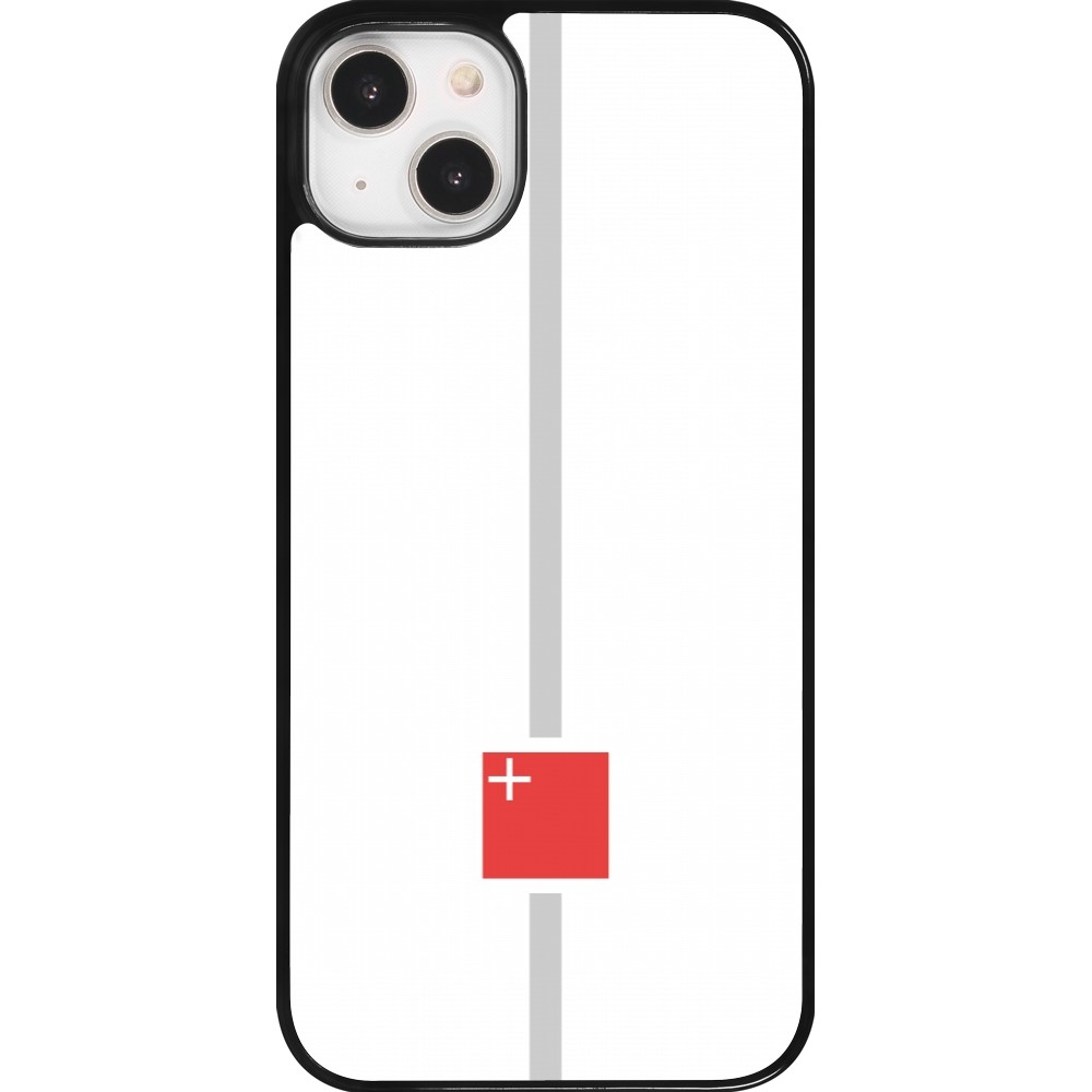 Coque iPhone 14 Plus - Canton SZ blanc