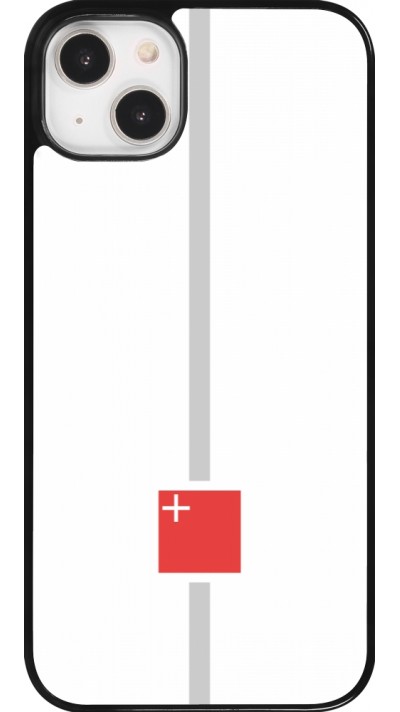 iPhone 14 Plus Case Hülle - Kanton SZ weiss