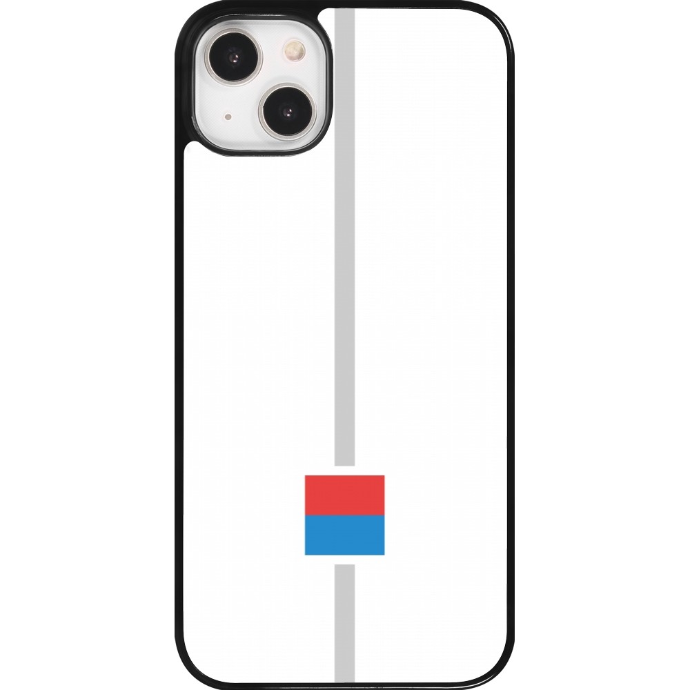 Coque iPhone 14 Plus - Canton TI blanc